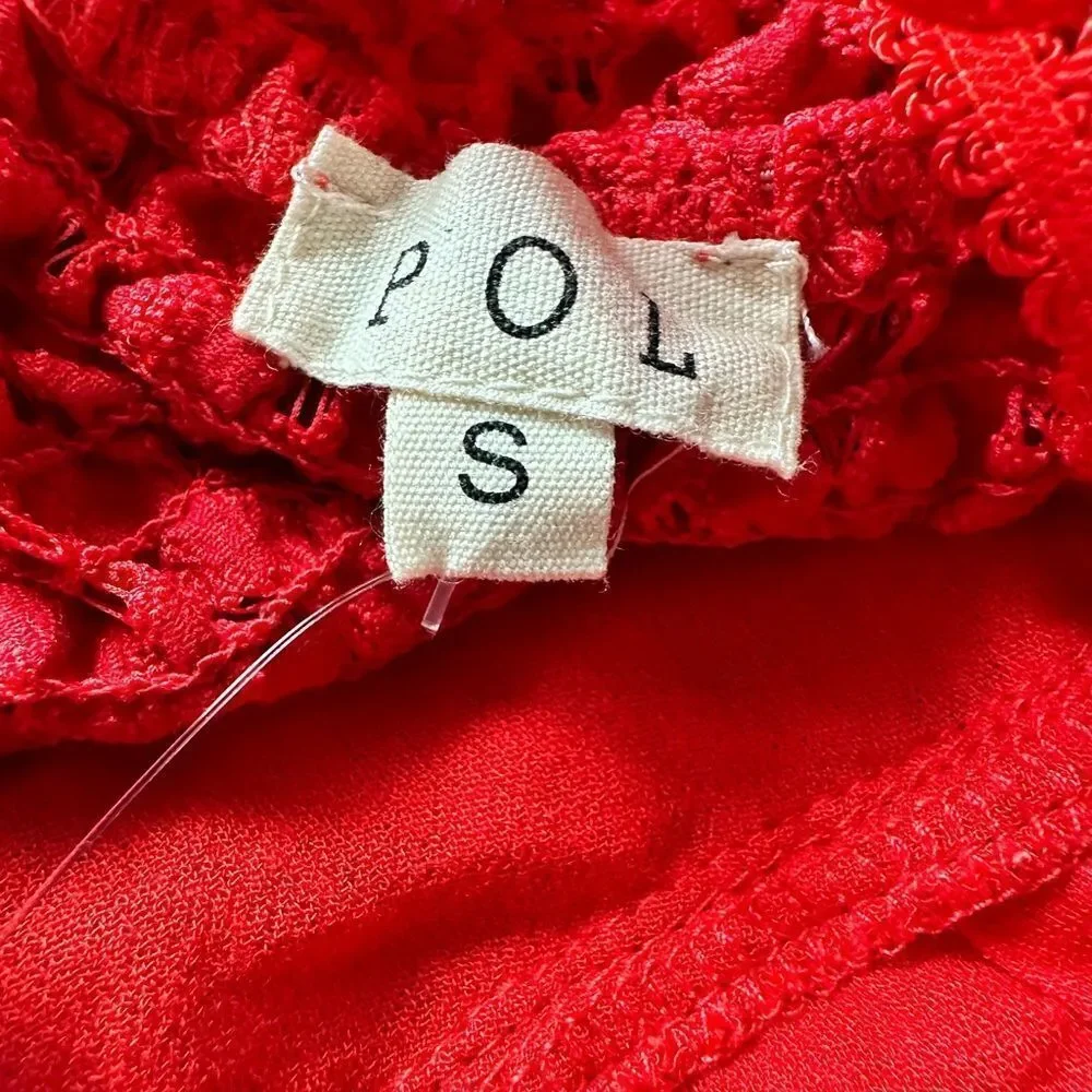 NWT - Women’s Red Bralette Tank Top - Size Small